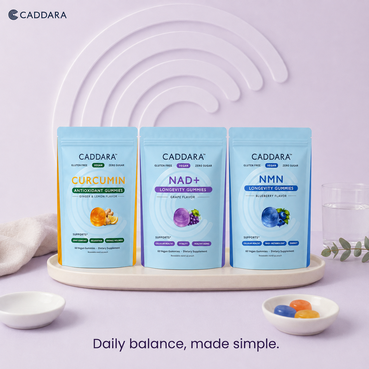 Daily Wellness Gummies Trio